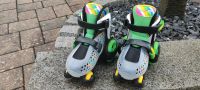 Rollschuhe Kinder 30-33 Muuwmi - Quad-Skate NEON mit Leuchtrollen Baden-Württemberg - Billigheim Vorschau