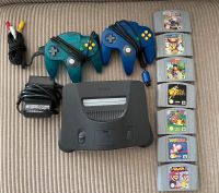 Nintendo 64 mit Spielen Bayern - Taufkirchen München Vorschau