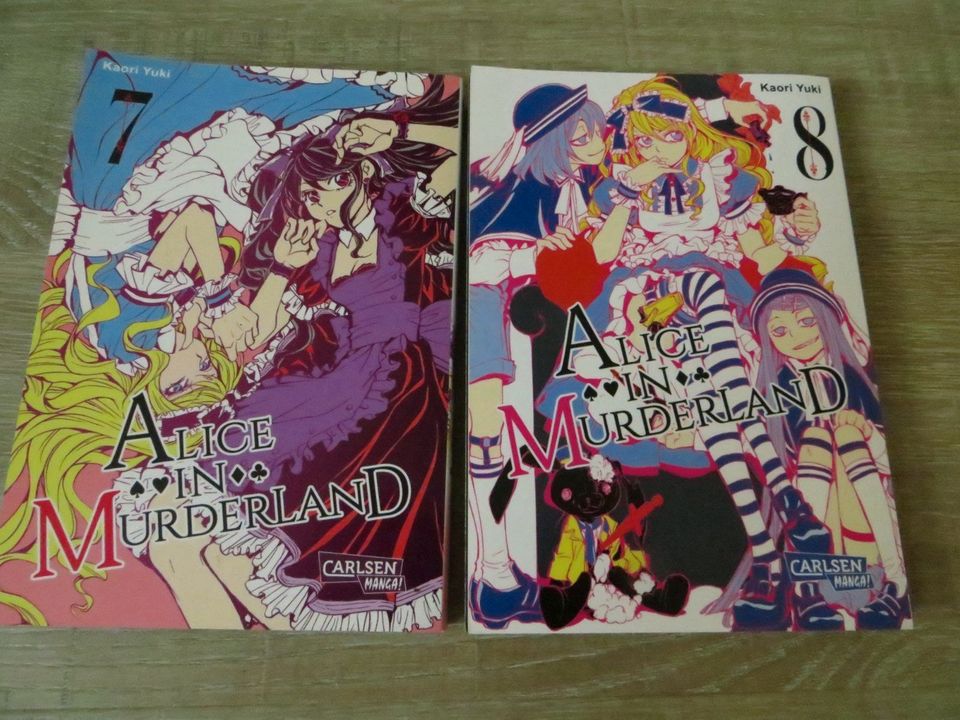 Alice in Murderland Manga Kaori Yuki Horror Fantasy Mystery 1-8 in Bremen