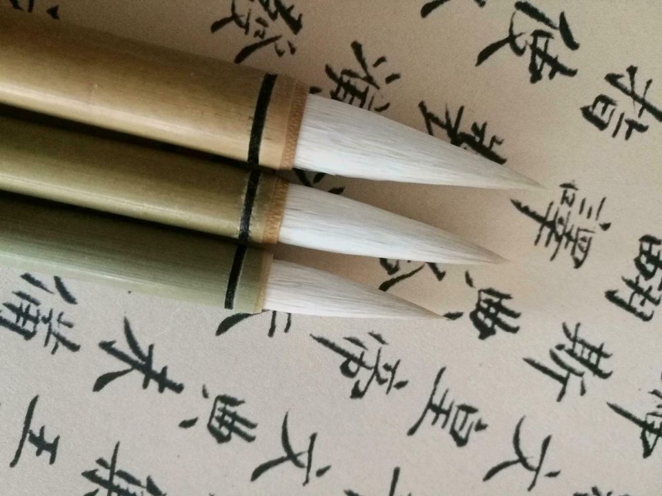 Chinesische Kalligrafie Pinsel Set,Größe S bis L in Pfullingen