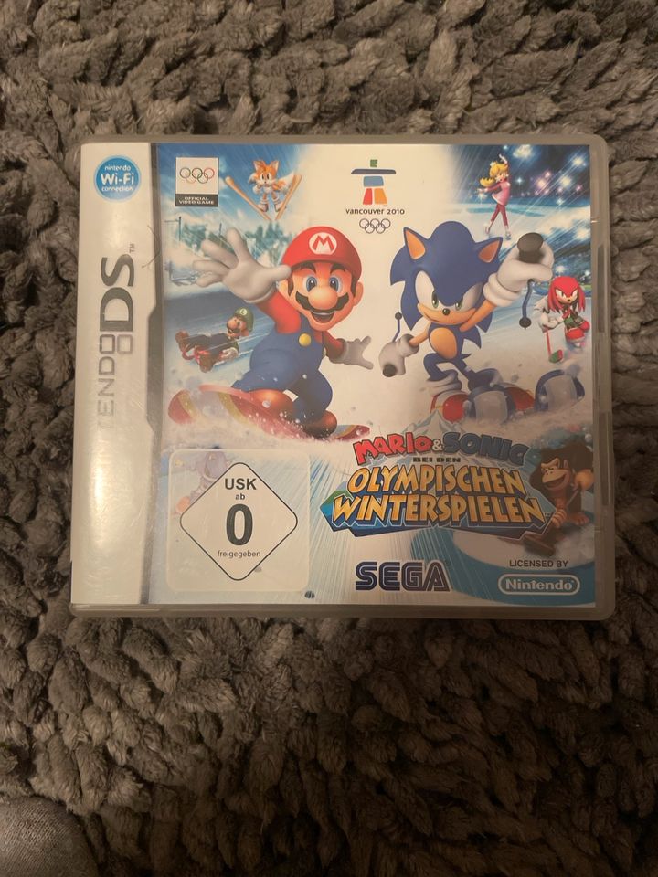 Mario & Sonic olympischen Winterspiele für den Nintendo Ds in Berlin