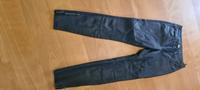 Schwarze Damenhose von ONLY Kunstleder in Größe 36 Bayern - Mönchberg Vorschau
