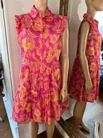 Kleid L pink gelb Muster Rheinland-Pfalz - Trier Vorschau
