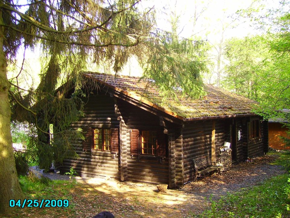 Ferienhaus Blockhaus Bluhmki in Hahn bei Marienberg