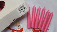 20er Pack Baumkerzen Weihnachtskerzen Pyramidenkerzen Pink Niedersachsen - Beedenbostel Vorschau