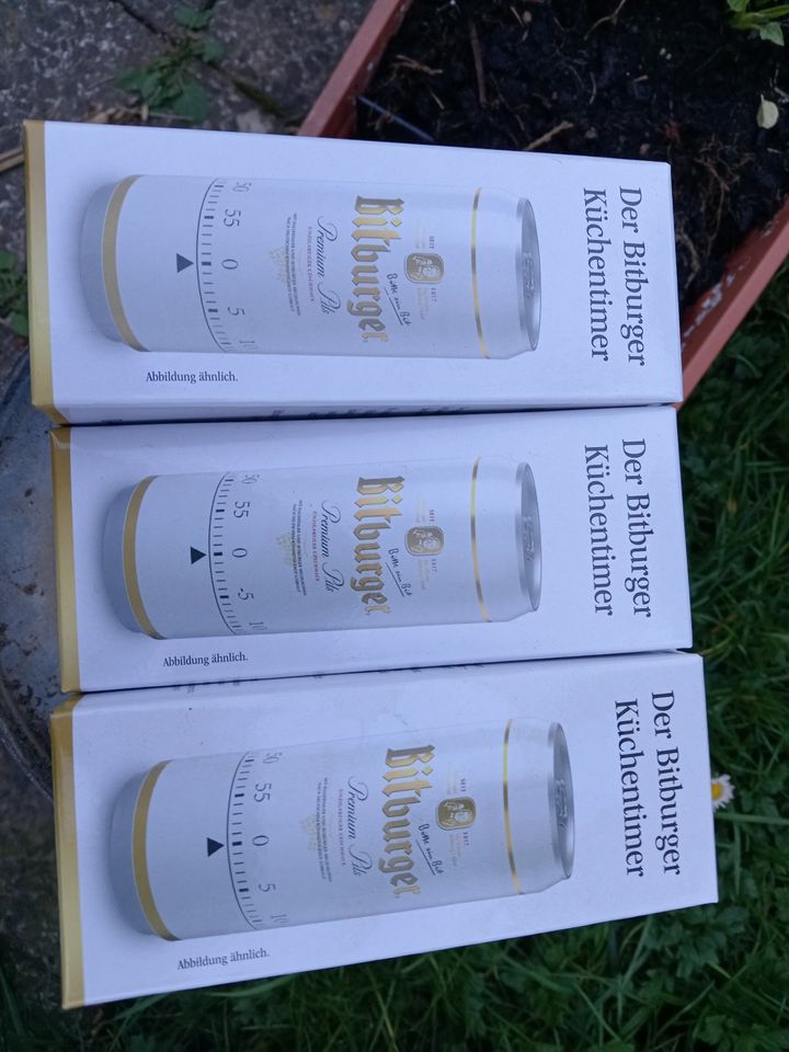 Bitburger Küchentimer / Eieruhr originalverpackt in Harschbach