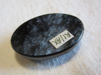 Obsidian Silberobsidian Cabochon 41 ct. - Sammlungsauflösung Bayern - Greußenheim Vorschau