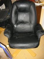 Lounge Sessel, Büro, Cocktail-Sessel, schwarz, Kunstleder, 80-er Nordrhein-Westfalen - Hagen Vorschau