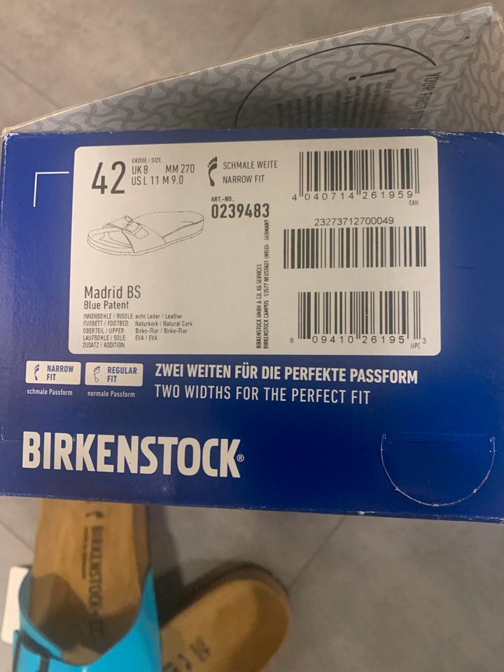 Birkenstock Pantolette Gr. 42 Neu in Moers