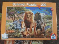 Schmidt Puzzle * 200 Teile * ab 8 Jahren * Afrikanische Tierwelt Hessen - Ehringshausen Vorschau