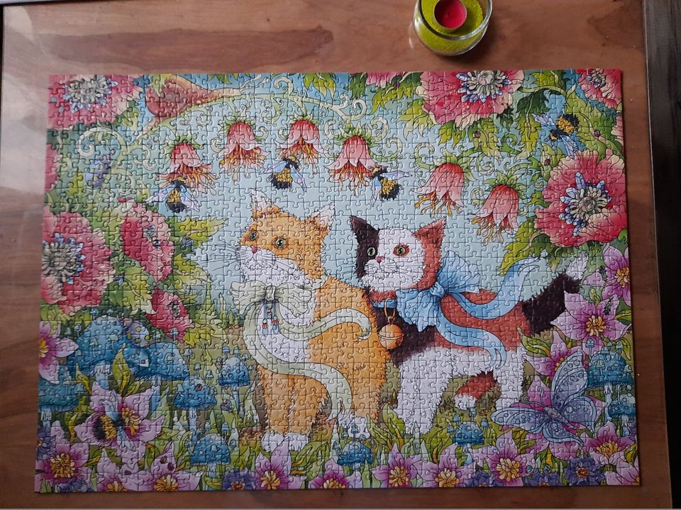 2x Ravensburger Puzzle neuwertig je 1000 Teile in Gessertshausen