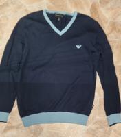 Emporio Armani Pullover XL Navy Blau Frankfurt am Main - Fechenheim Vorschau