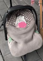 Strick-Fußsack für Babyschalen, Fleecefutter von vertbaudet Hessen - Gladenbach Vorschau