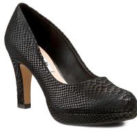 Pumps Clarks  Crisp Kendra schwarz snake Kiel - Hasseldieksdamm Vorschau