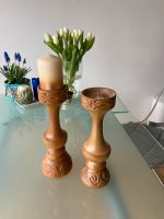2 Kerzenständer aus Holz , Handarbeit, gedrechselt zusammen 6€ Saarbrücken-Dudweiler - Dudweiler Vorschau
