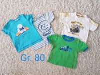 T-Shirt Gr 80, guter Zustand, türkis, grün, weiß, blau, Esprit München - Milbertshofen - Am Hart Vorschau