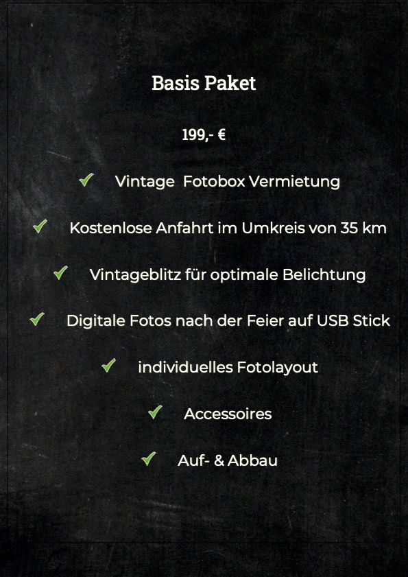 Vintage Fotobox / Photobooth / Hochzeit / Events / Geburtstag in Neuruppin