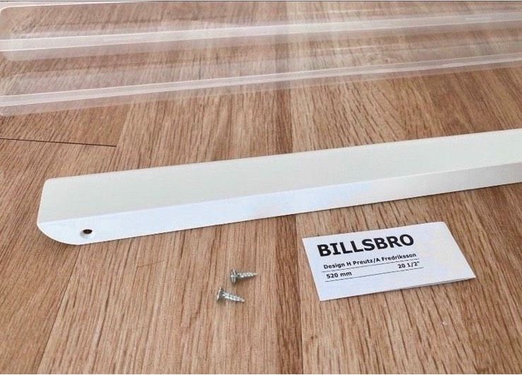 Ikea BILLSBRO Griff weiß 520 mm neu Möbelgriff in Herford