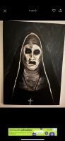 Conjuring Bild „The Nun“ Leinwand (selbstgemalt) Hessen - Battenberg Vorschau