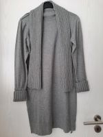 Strickkleid Gr. 36 grau mit Schal  ungetragen! Bayern - Oberding Vorschau