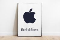 Apple Computers "Think different." Logo Poster 1980s DIN A4-A0 Bonn - Bonn-Zentrum Vorschau