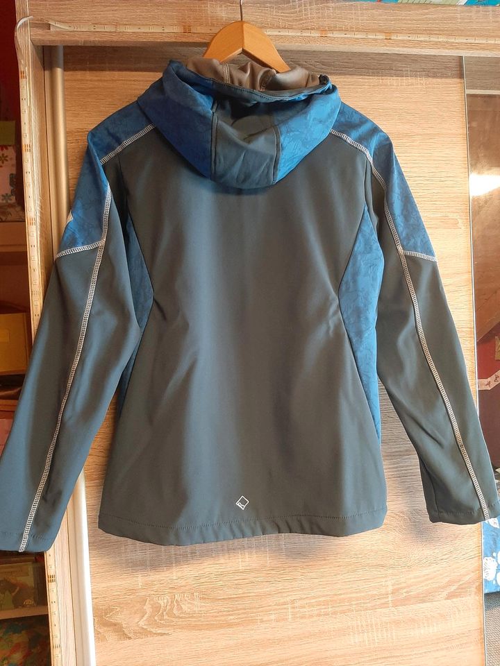 Regatta Softshelljacke, blau/grau, Größe 176 in Teisnach