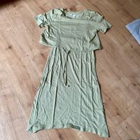 H&M Mama Stillkleid grün Gr. S Knielang Nordrhein-Westfalen - Herne Vorschau