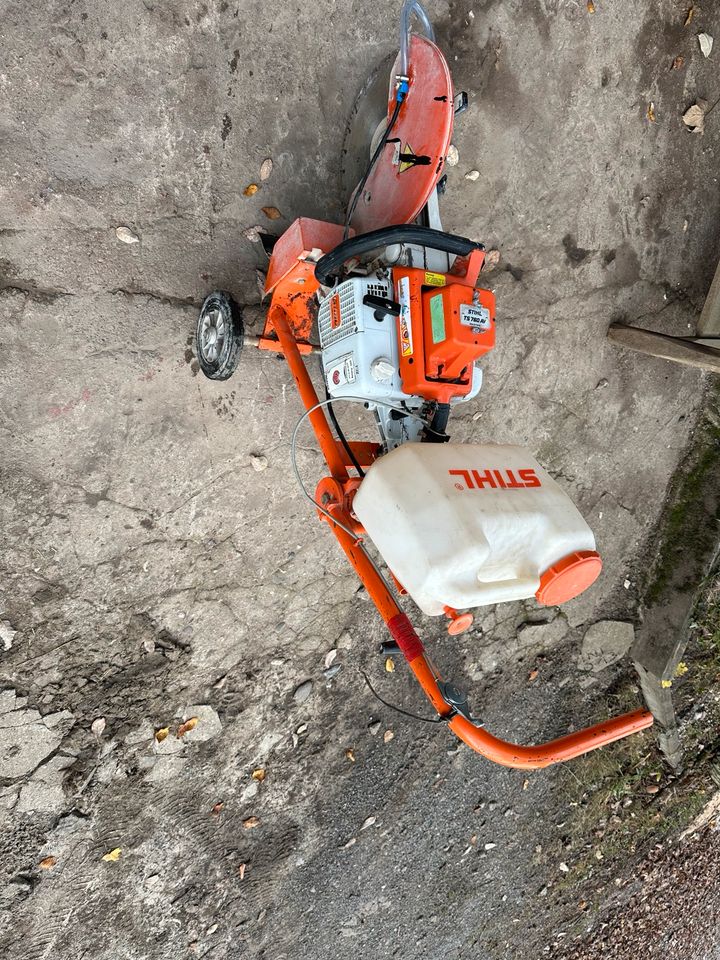 Stihl TS 760 Trenschneider Motorflex trenjäger Fugenschneider in Mettmann