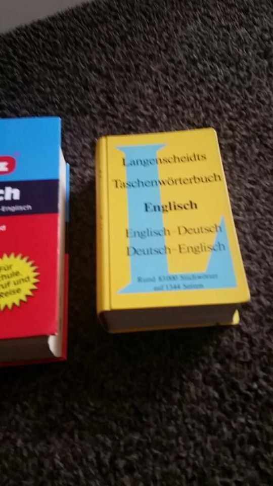 Englisch Wörterbuch/Taschenwörterbuch in Essen