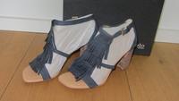 Marc O`Polo Absatz Sandalette Sandale Fransen Blau Gr.39 1/3 Neu Rheinland-Pfalz - Worms Vorschau