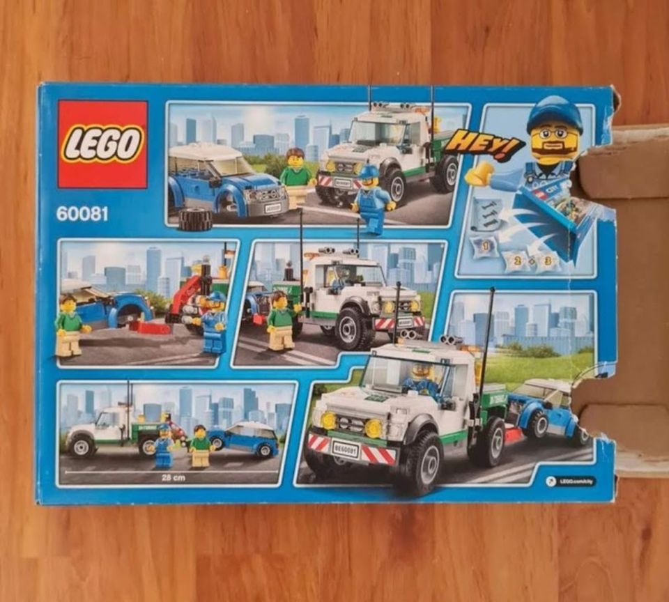 Lego, Abschleppwagen mit Auto, 60081, 5-12Jahre in Neu Ulm