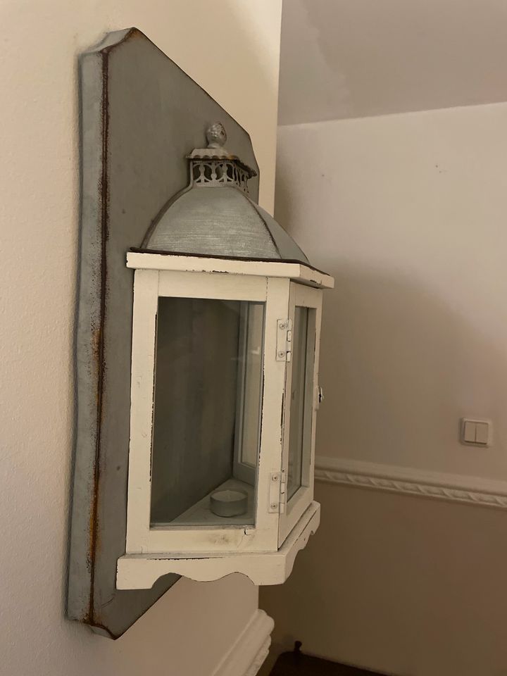 35€‼️ Vintage Wandkerzenhalter| Shabby Chic Laterne | Blech in Berlin