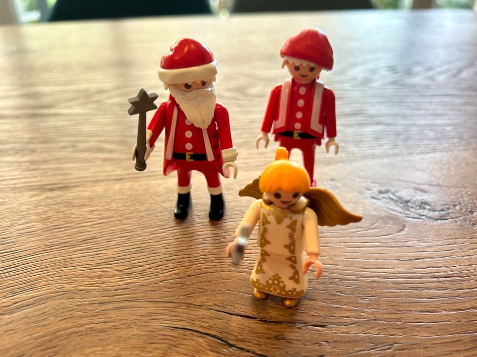 Playmobil Weihnachtsmann, Christkind und Wichtel + 9137 Wasserfee in Ubstadt-Weiher