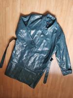 ASOS Trenchcoat Mantel petrol  blau 2XL Kunst Leder Niedersachsen - Stade Vorschau