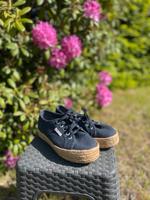 Superga Plateau Bast blau 38 Eimsbüttel - Hamburg Schnelsen Vorschau