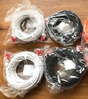 10 + 7,5 m LAN-Kabel/Netzwerkkabel CAT5E, weiß+schwarz+orange-neu Niedersachsen - Buxtehude Vorschau