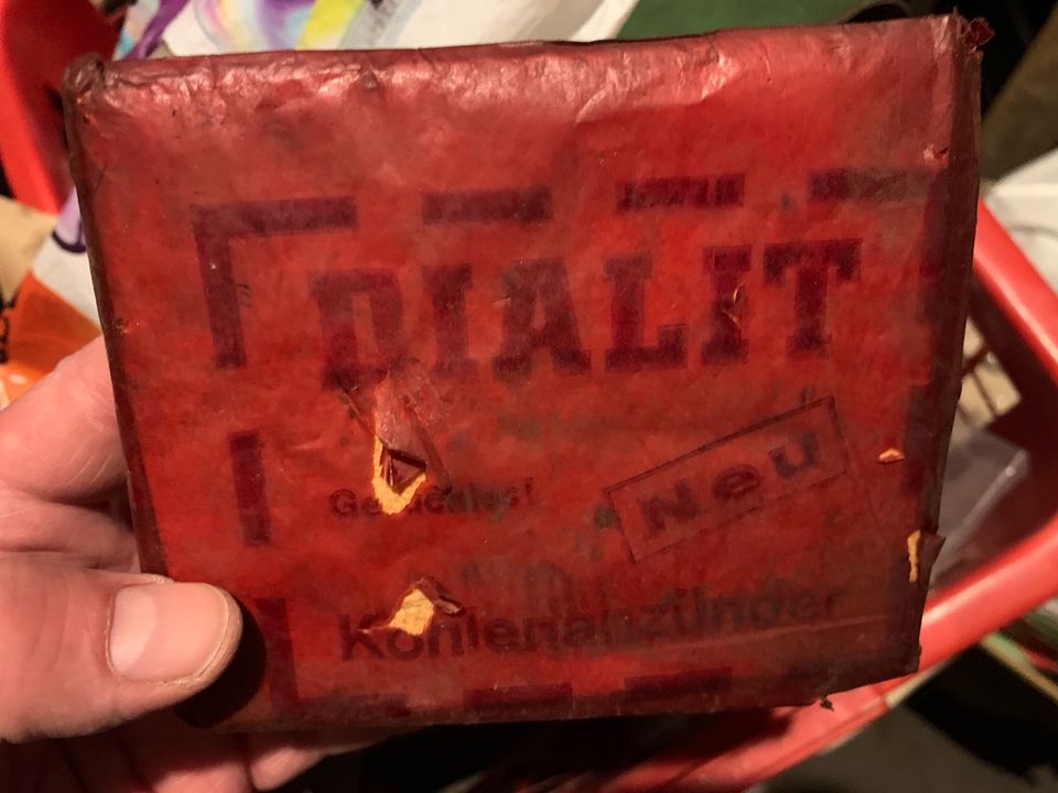 Dialit Kohleanzünder WW2? original verpackt vintage rar alt in Berlin