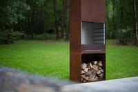 Tole K60 Gartenfeuer Grill Kaminfeuer aus COR-TEN Stahl Innenstadt - Köln Altstadt Vorschau