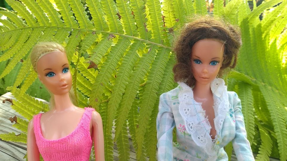 2 Barbie Puppen von Mattel – 1967 – U.S. PATENTED - TAIWAN in Bruckberg bei Landshut