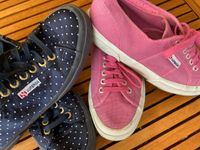 SUPERGA Sneaker 2 Paar Gr. 39 blaue Punkte/rosé je 25€ TOP! Innenstadt - Köln Altstadt Vorschau