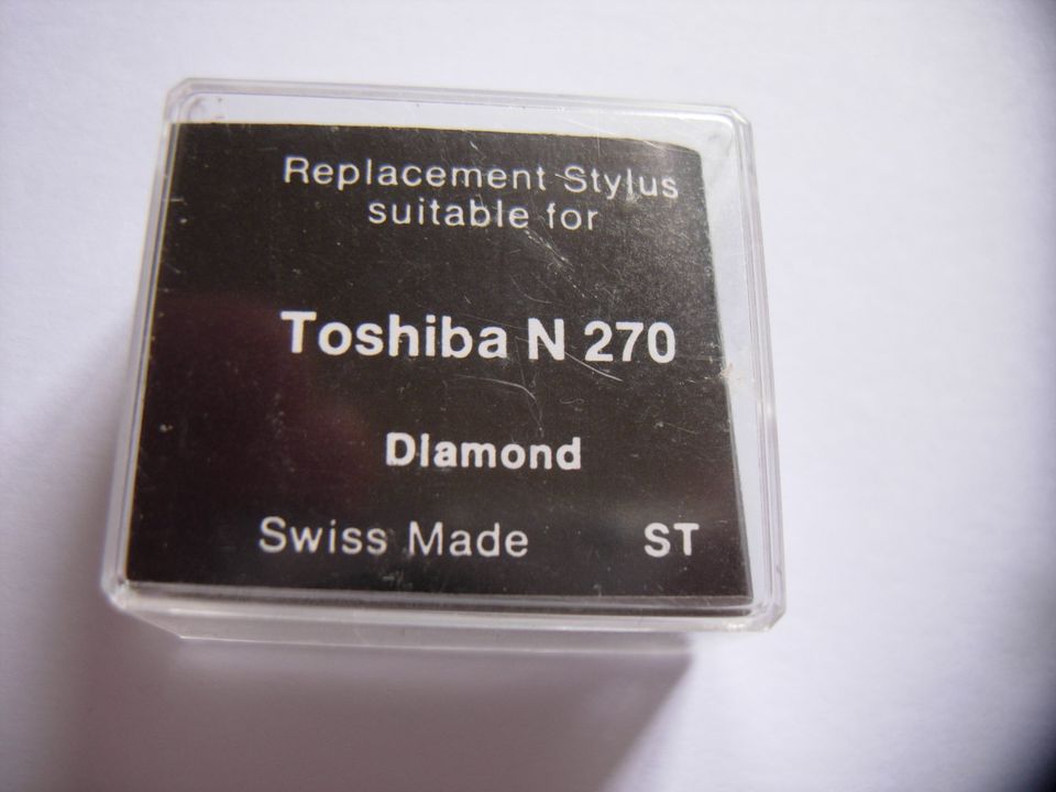 Toshiba N 270 / N 280 C / N 290 / Philips D 397 III /Nagaoka N711 in Heidelberg