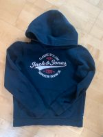 Hoodie Jack & Jones blau Kapuzenpullover 152 Hessen - Bad Homburg Vorschau