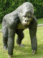 XXL Premium Gorilla lebensgross 130cm Affe Gartendeko Cudek Garte Bayern - Hofkirchen Vorschau