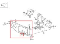 Mercedes SK Strebe/Halter Stoßfänger Links M-,L- und GR Fhs. NEU Sachsen - Niesky Vorschau