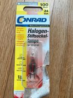 Halogen-Stiftsockel-Lampe 100 Watt, 24 Volt, unbenutzt, CONRAD Hannover - Döhren-Wülfel Vorschau