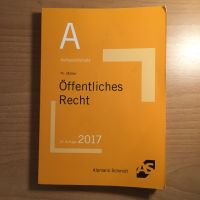 Schemata Öffentliches Recht Alpmann Schmidt 2017 Freiburg im Breisgau - Wiehre Vorschau