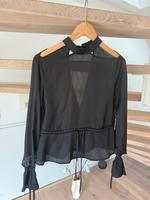 Bluse schwarz 100% Polyester Na-kd Gr. 34 Bayern - Coburg Vorschau