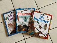 3 Wissensbücher - Die Indianer Flugzeuge Meer & Ozean Bayern - Goldbach Vorschau