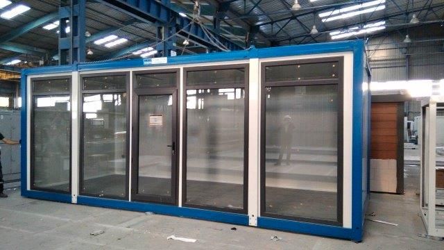 Bürocontainer  SOFORT VERFÜGBAR BAUSATZ  6.0 x 2.4 m –Bauconatiner Großraum Container in Dresden