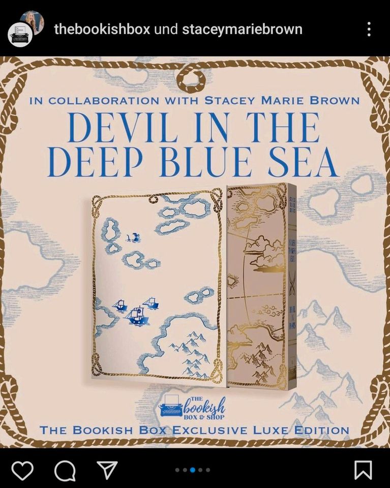 Devil In The Deep Blue Sea - BookishBox (kein Fairyloot, etc.) in Ulm